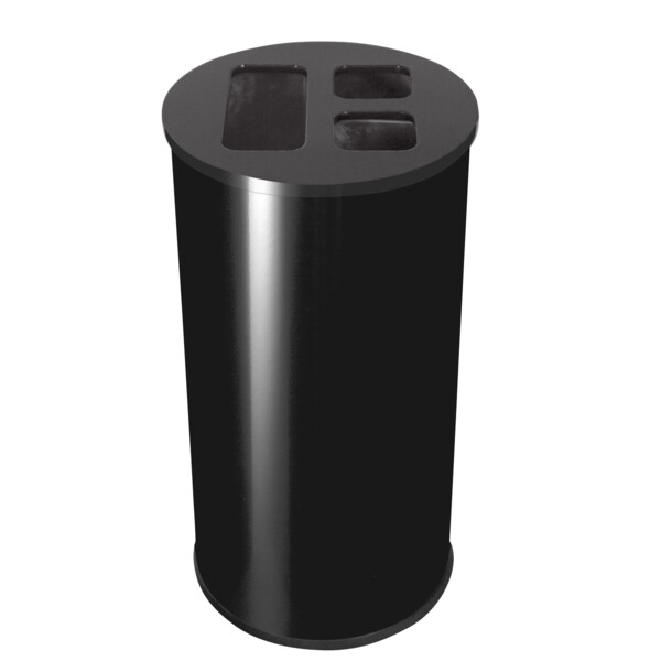 Collecteur 60l noir 3 bacs - JVD - 8991004