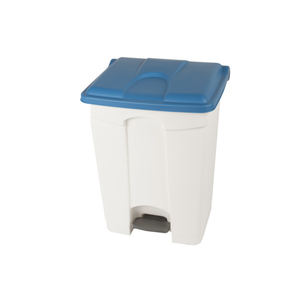 Container 70l blanc couvercle bleu - JVD - 8991090