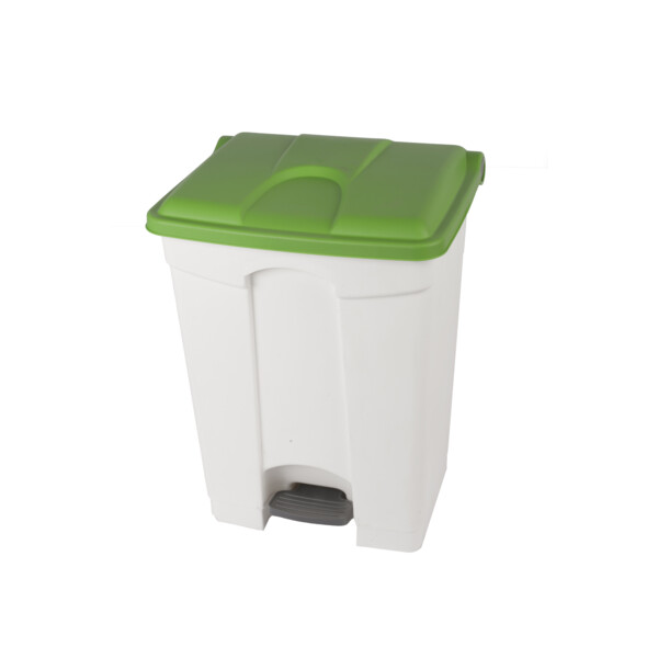 Container 70l blanc couvercle vert - JVD - 8991091