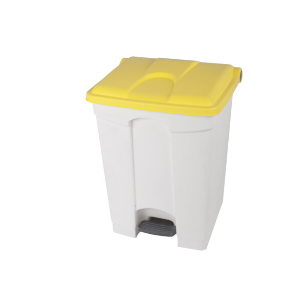 Container 70l blanc couvercle jaune - JVD - 8991094