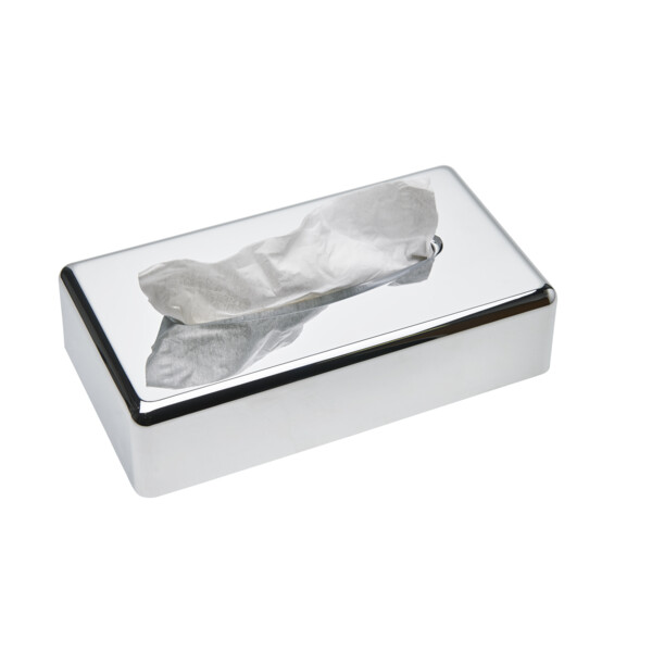 Sanibox boîte mouchoirs rect. chromée - JVD - 8991313