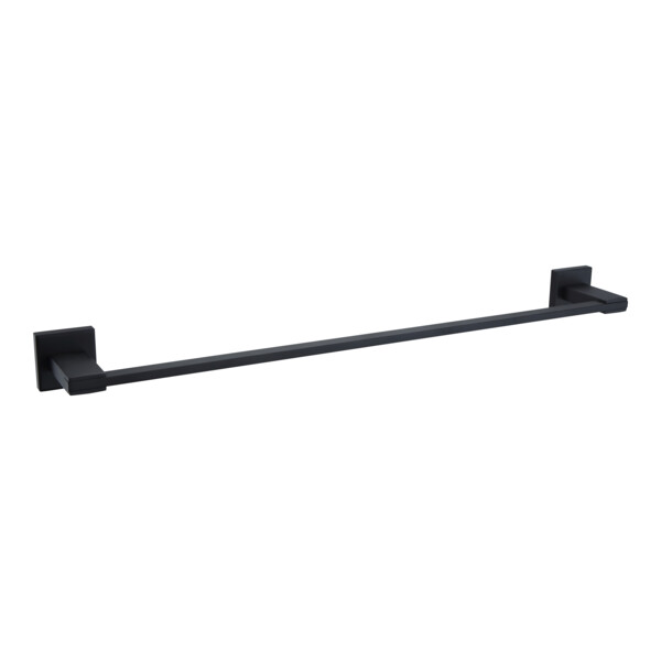 Argo porte-serviettes simple noir mat - JVD - 8991776