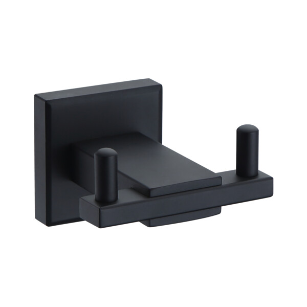 Argo patère double noir mat - JVD - 8991781