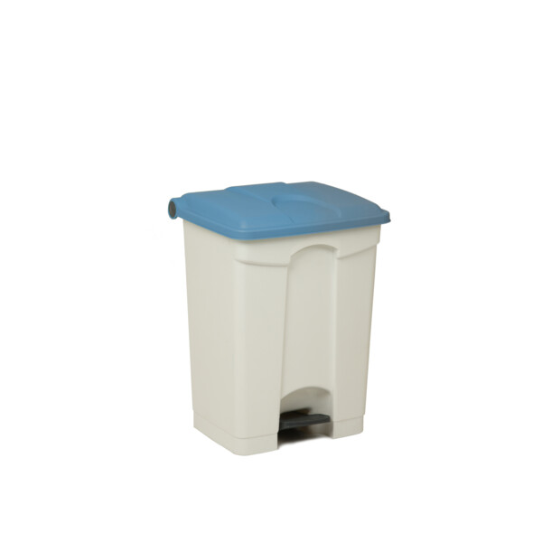 Container 45l blanc couvercle bleu - JVD - 899740