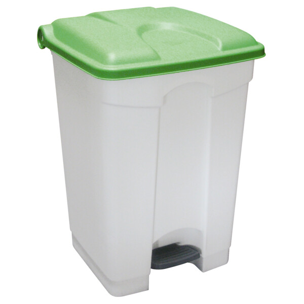 Container 45l blanc couvercle vert - JVD - 899742