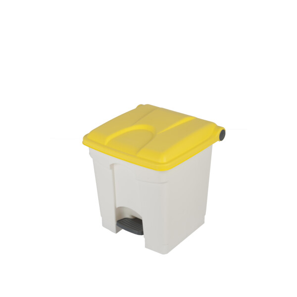 Container 30l blanc couvercle jaune - JVD - 899751