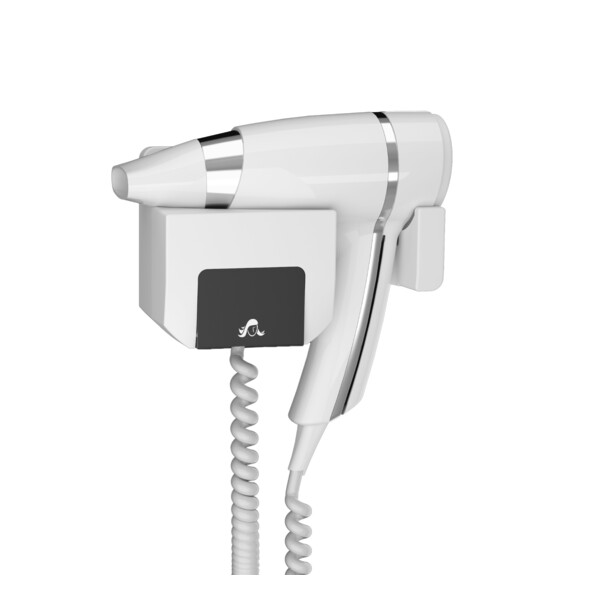 Sèche-cheveux brittony blanc + support frontal base - JVD - 8221185