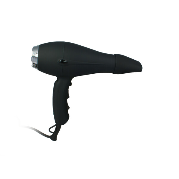 Sèche-cheveux ibiza pistolet noir mat vde plug - JVD - 8221367