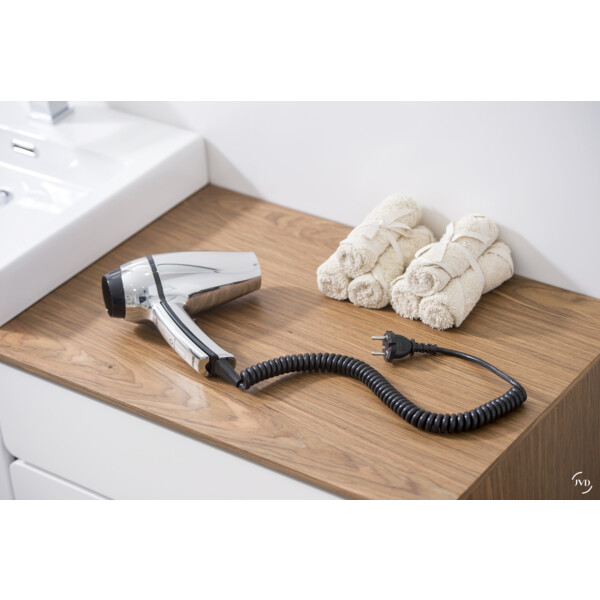 Sèche-cheveux alteo gris métalisé - JVD - 822711