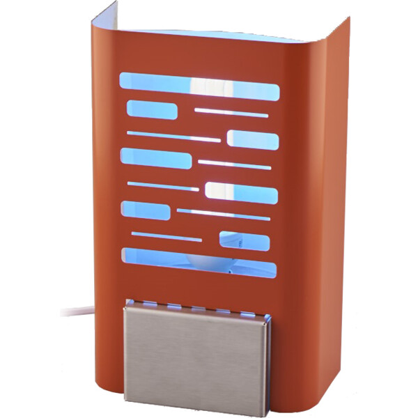 Désinsectiseur 20W JVD Deco à glue rouge avec 1 tube de 20W et feuille engluée - JVD - 8551293
