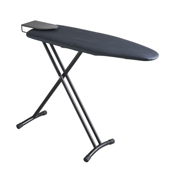 Premium planche à repasser housse noire + crochet - JVD - 8661124