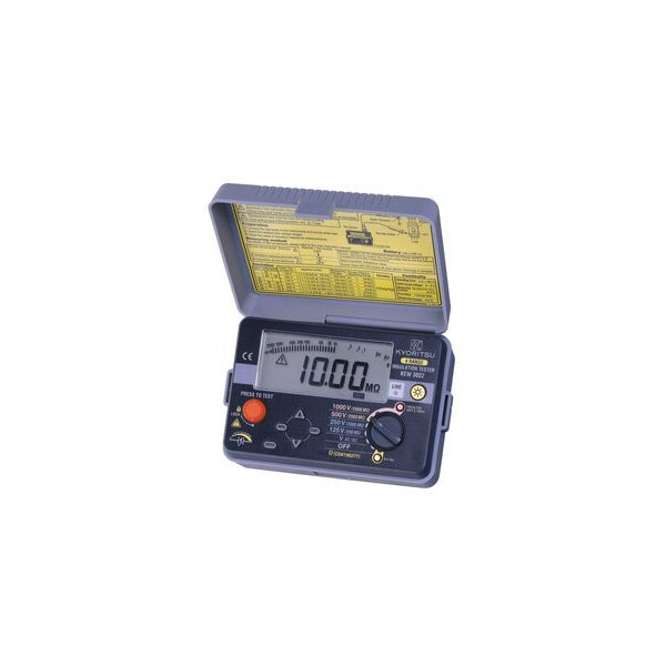 Mesure d'isolement / continuité num./analog. 50/100/250/500/1000v (2000mw) - Kyoritsu - Kyoritsu - K3022