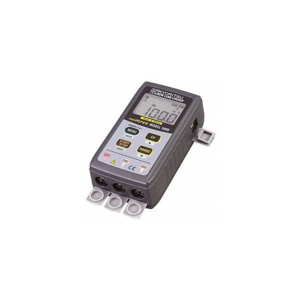 Enregistreur trms 3 voies pour courant de fuite (pinces en option) - Kyoritsu - K5001