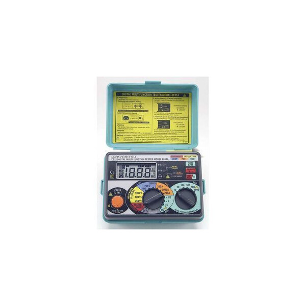 Mesureur 5 fonctions isol/cont/boucle/icc/rcd - Kyoritsu - Kyoritsu - K6011A