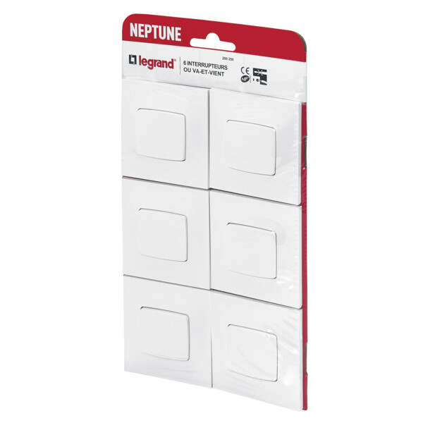 Lot Legrand Neptune 6 vv ba - Legrand - 200250