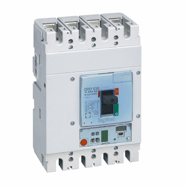 Disjoncteur électronique s1 dpx³ 630 - icu 36 ka - 4p - 250 a - Legrand - 422503