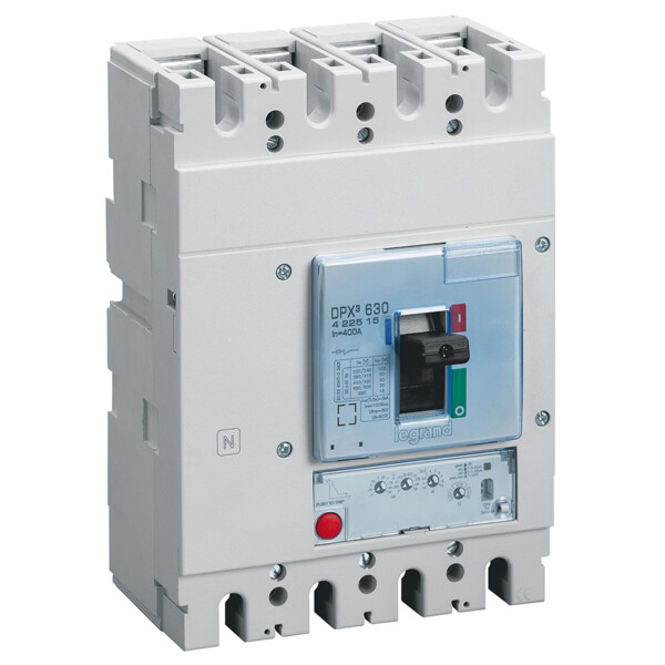 Disjoncteur électronique s1 dpx³ 630 - icu 50 ka - 4p - 400 a - Legrand - 422515