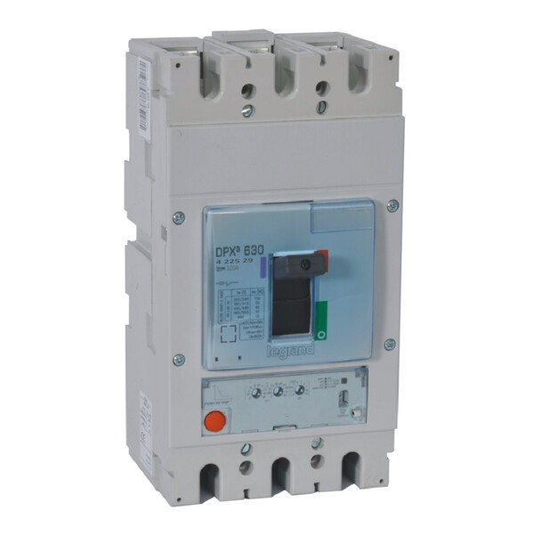 Disjoncteur électronique s1 dpx³ 630 - icu 100 ka - 3p - 320 a - Legrand - 422529