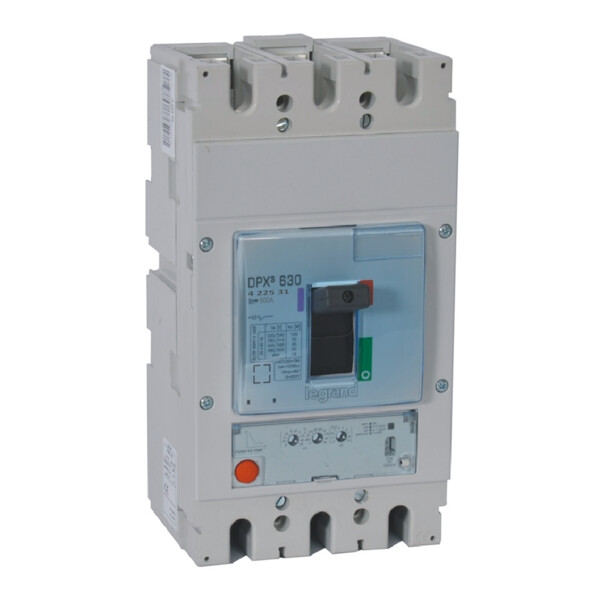 Disjoncteur électronique s1 dpx³ 630 - icu 100 ka - 3p - 500 a - Legrand - 422531