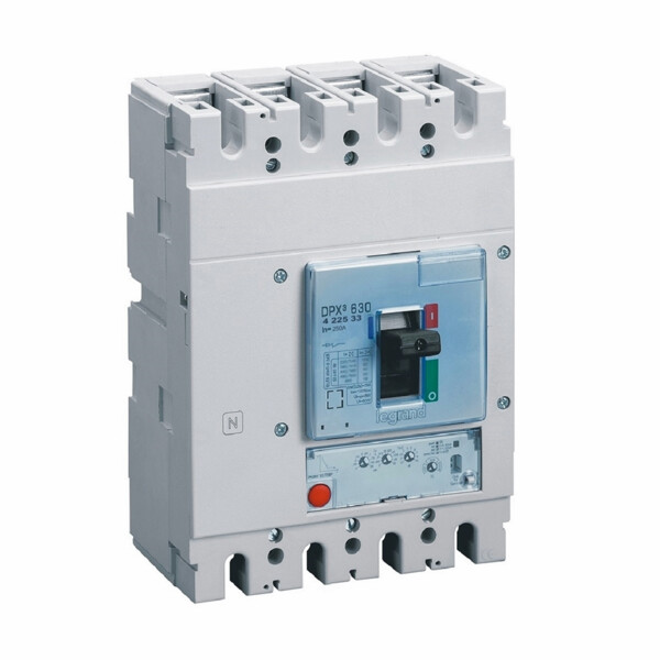 Disjoncteur électronique s1 dpx³ 630 - icu 100 ka - 4p - 250 a - Legrand - 422533