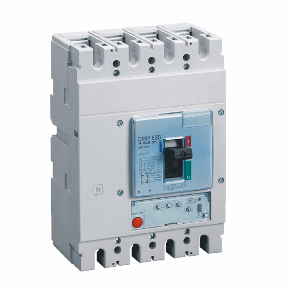 Disjoncteur électronique s1 dpx³ 630 - icu 100 ka - 4p - 400 a - Legrand - 422535