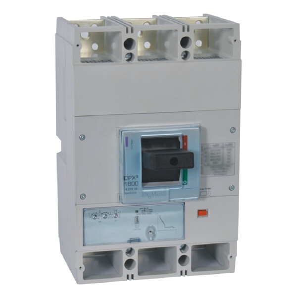 Disjoncteur électronique s1 dpx³ 1600 - icu 36 ka - 3p - 630 a - Legrand - 422539