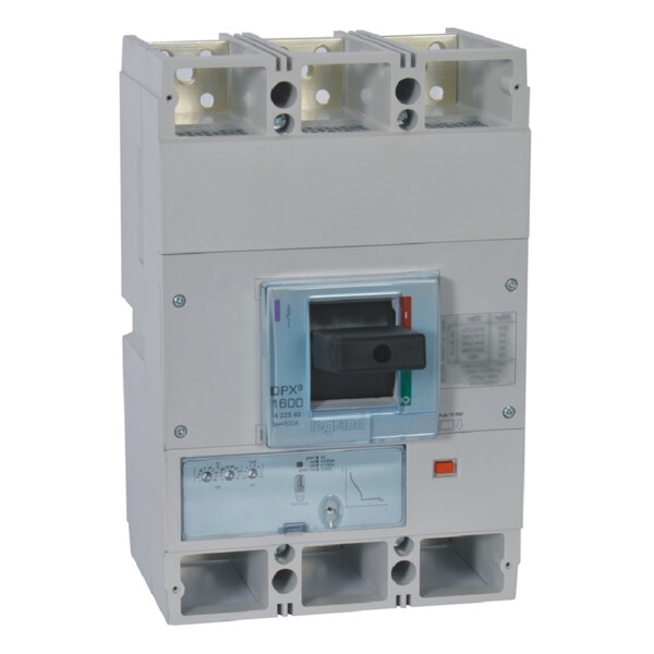 Disjoncteur électronique s1 dpx³ 1600 - icu 36 ka - 3p - 800 a - Legrand - 422540