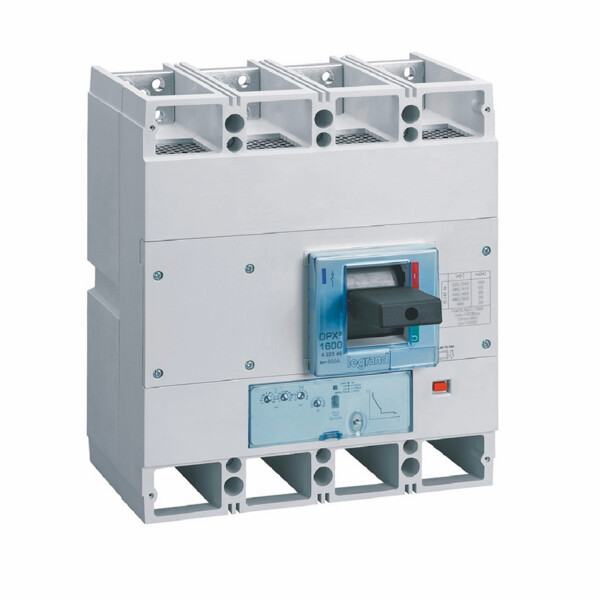 Disjoncteur électronique s1 dpx³ 1600 - icu 36 ka - 4p - 800 a - Legrand - 422546