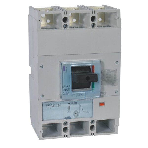 Disjoncteur électronique s1 dpx³ 1600 - icu 50 ka - 3p - 800 a - Legrand - 422552