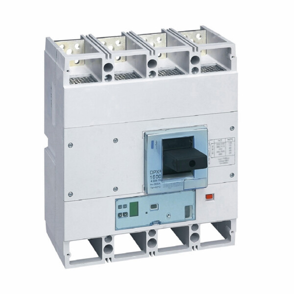 Disjoncteur électronique s1 dpx³ 1600 - icu 70 ka - 4p - 800 a - Legrand - 422570