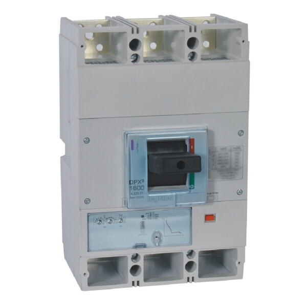 Disjoncteur électronique s1 dpx³ 1600 - icu 100 ka - 3p - 1000 a - Legrand - 422577