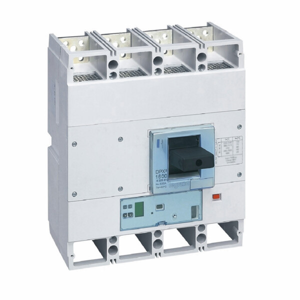 Disjoncteur électronique s1 dpx³ 1600 - icu 100 ka - 4p - 630 a - Legrand - 422581