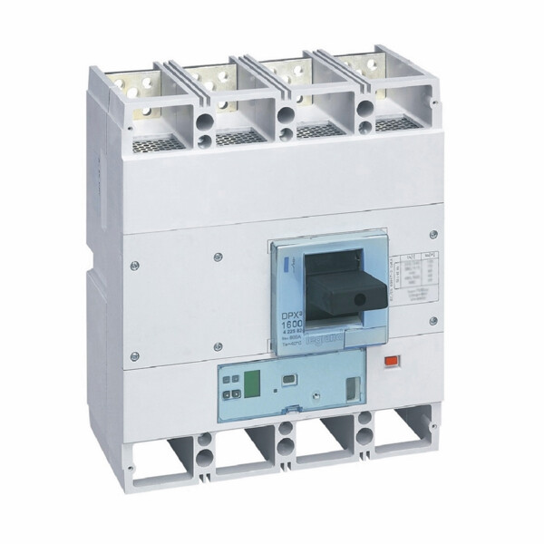 Disjoncteur électronique s1 dpx³ 1600 - icu 100 ka - 4p - 800 a - Legrand - 422582