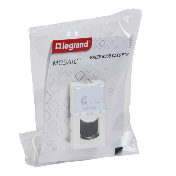 Prise rj45 cat6 ftp 1 module - Legrand - 099645