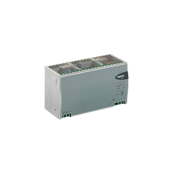 Alimentation stabilisée à découpage monophasée - 115-230V/24 V= - 480 W - 20 A - Legrand - 046625