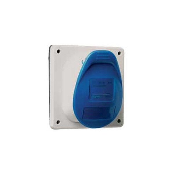 Socle de tableau à entraxe unifié P17 - IP44 - 16 A - 200/250 V~ - 2P+T - plastique - Legrand - 057611