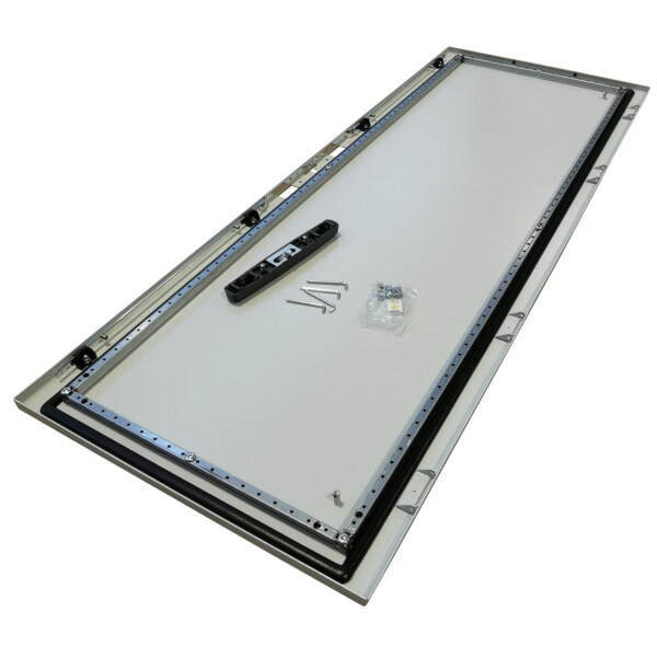 Legrand porte altis 1800x400 avec tringlerie et fermeture double barre - Legrand - 980058