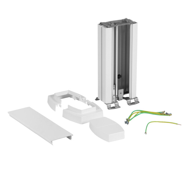 Legrand colonnette universelle 1 compartiment 0,3m blanc - Legrand - 653100
