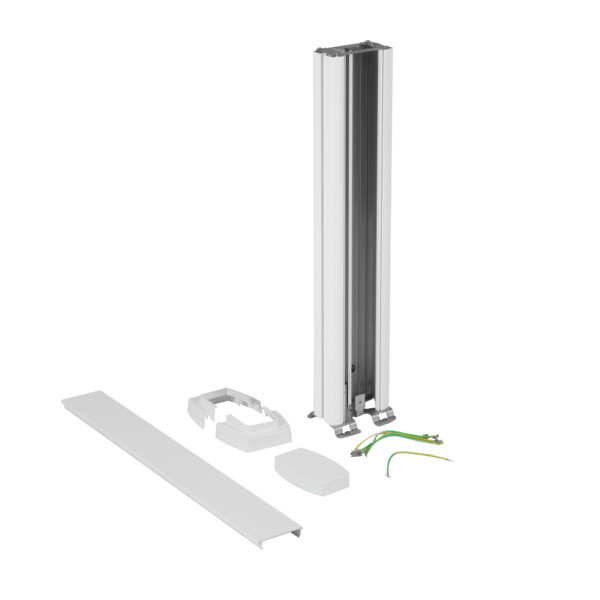 Legrand colonnette universelle 1 compartiment 0,68m blanc - Legrand - 653103