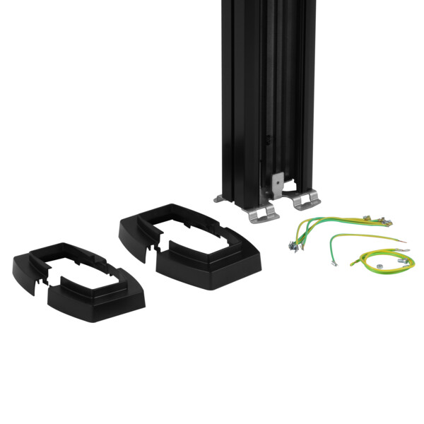 Legrand colonne universelle 1 compartiment 3,9m noir - Legrand - 653115