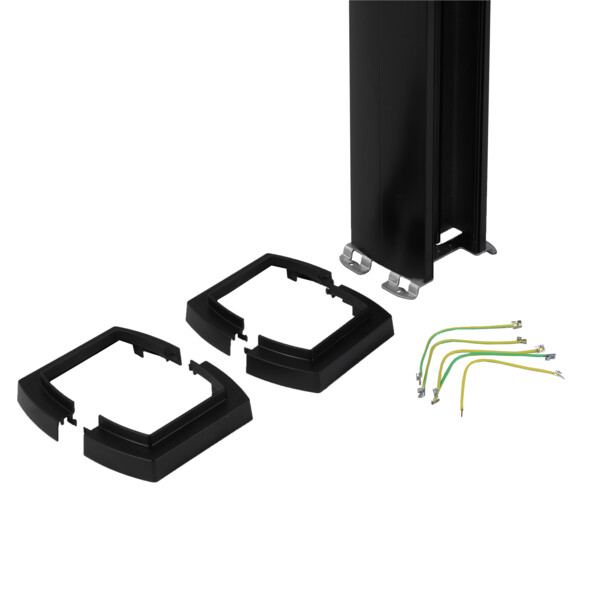 Legrand colonne universelle 2 compartiments 2,70m noir - Legrand - 653132