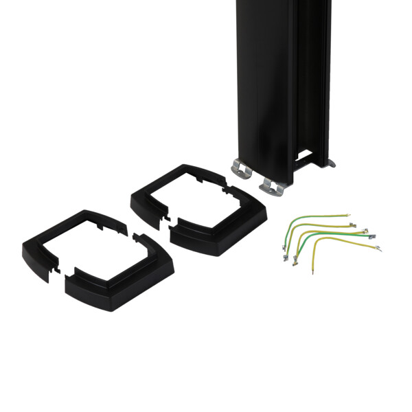 Legrand colonne universelle 2 compartiments 3,90m noir - Legrand - 653135