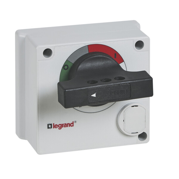 Legrand dpx3 160/250 comm rotative direct standard noir - Legrand - 420160
