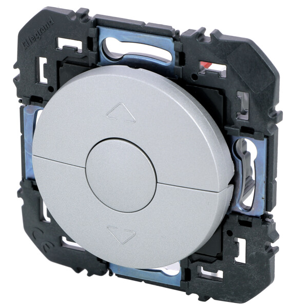 Poussoir pour commande volets roulants dooxie composable alu - Legrand - 600122