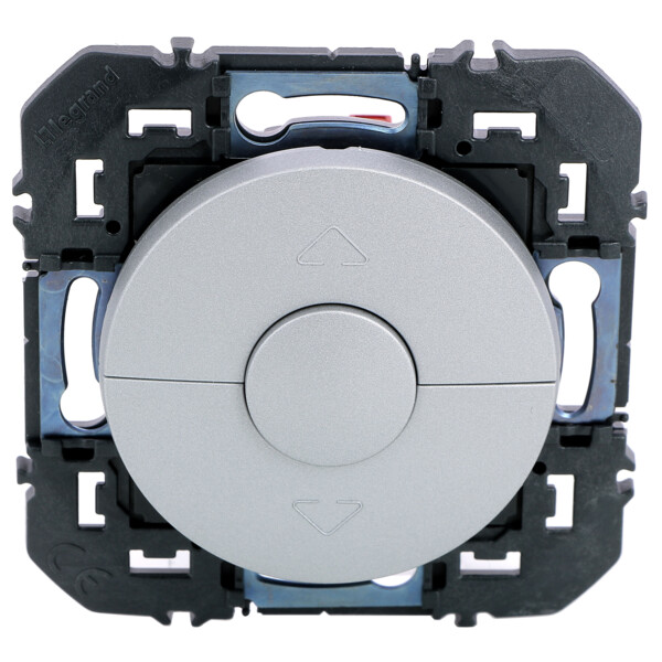 Poussoir pour commande volets roulants dooxie composable alu - Legrand - 600122