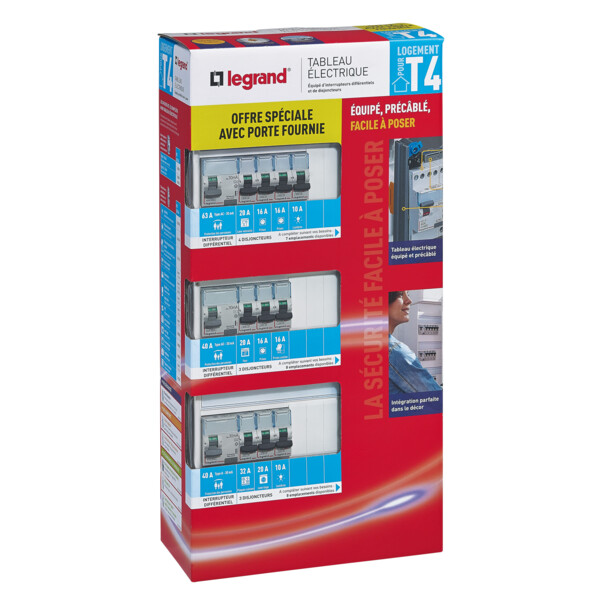 Legrand tamc 3r 3 id 10 disj porte - Legrand - 200854