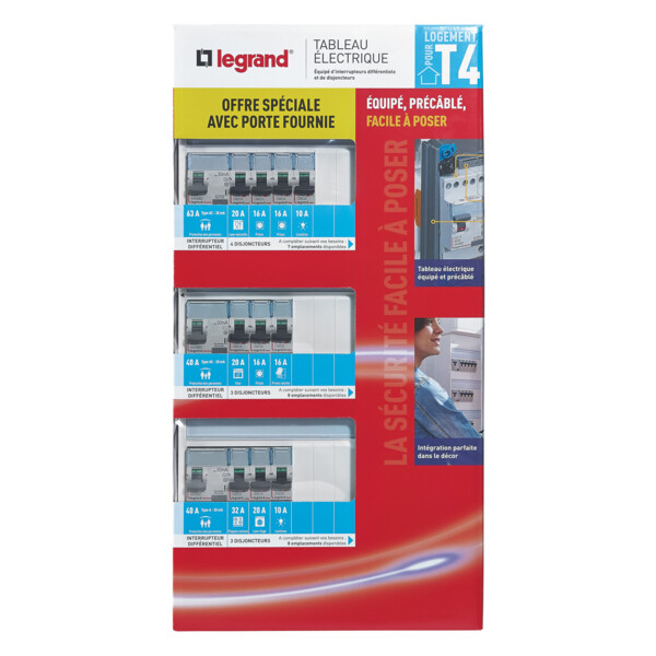 Legrand tamc 3r 3 id 10 disj porte - Legrand - 200854