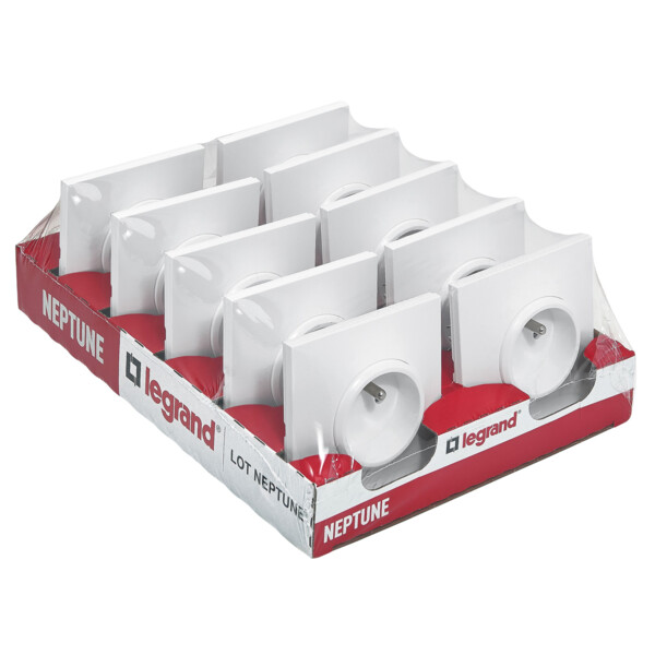 Legrand lot neptune 10 pc ba - Legrand - 200252