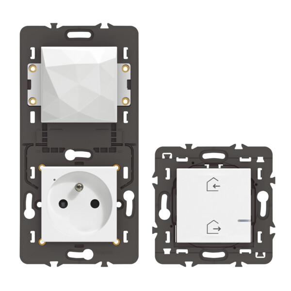Pack Démarrage Connecté Mosaic With Netatmo, Prise & Commande, Blanc - Legrand - 077700LA