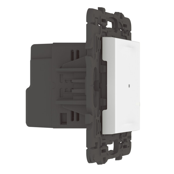 Interrupteur connecté Mosaic avec Neutre et variateur 150W LED compatible Netatmo - Blanc - Legrand - 077708LA